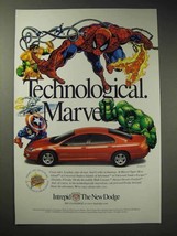 1999 Dodge Intrepid ES Car Ad - Marvel Superheroes - £14.76 GBP