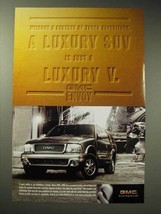 1999 GMC Envoy SUV Ad - Luxury - $18.49