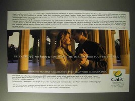 An item in the Collectibles category: 2005 Eli Lilly Cialis Ad - Relax, There's no Hurry
