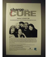 2001 American Express Credit Card Ad - Charge Cure - £14.78 GBP