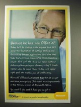 2001 Microsoft Office XP Software Ad - He Has - £14.74 GBP