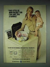 1978 GE Mini-Basket Tub Washing Machine Ad - $18.49