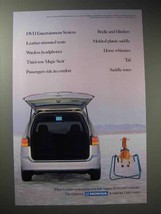 2002 Honda Odyssey Minivan Ad - DVD System - $18.49