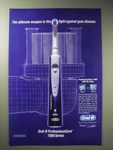 2004 Oral-B ProfessionalCare 7000 Toothbrush Ad - £13.82 GBP