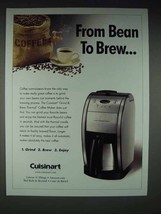 2005 Cuisinart Grind &amp; Brew Thermal Coffee Maker Ad - £14.48 GBP