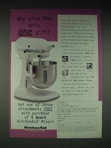 1998 KitchenAid 5 Quart Mixer Ad - Why Only One Gift? - £13.82 GBP