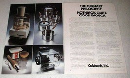 1978 Cuisinart DLC 7 Food Processor, Cookware Ad - £14.77 GBP