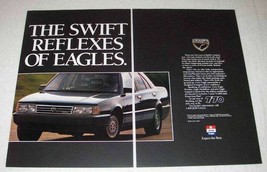1989 Eagle Premier Car Ad - The Swift Reflexes - $18.49