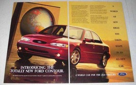 1995 Ford Contour SE Car Ad - World of New Ideas - £14.76 GBP