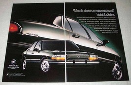 1994 2-page Buick LeSabre Car Ad - Doctors Recommend Most - £14.76 GBP