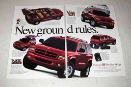 1998 Dodge Durango Ad - New Ground Rules - $18.49