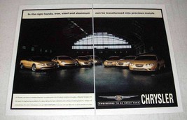 1998 Chrysler Sebring, Concorde, Cirrus, LHS, 300M Ad - £14.73 GBP
