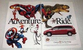 1999 Dodge Grand Caravan ES Minivan Ad - Adventure Ride - £14.53 GBP