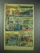 1978 Hostess Twinkies Ad - Aquaman and Imperiled Sub - $18.49
