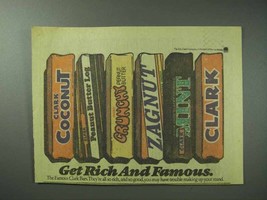 1978 Clark Candy Ad - Coconut, Crunchy, Mint, Zagnut + - £14.78 GBP