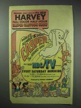 1980 NBC TV Ad - Harvey Casper Cartoon Show - £14.78 GBP