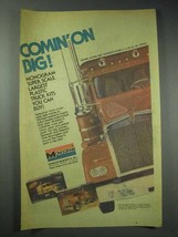 1982 Monogram Models Ad - Kenworth W-900 Truck - £14.76 GBP