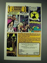 1982 TSR Dungeons &amp; Dragons Ad - Adventure - $18.49