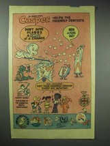 1980 American Dental Association Ad - Casper the Ghost - £14.78 GBP