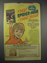 1984 Nabisco Fig Newtons Ad - Spider-Man - £14.56 GBP