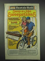 1985 Tootsie Roll Candy Ad - Swap-a-Joke - £14.78 GBP