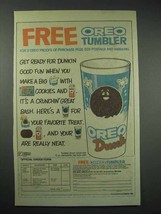 1985 Nabisco Oreo Cookies Ad - £14.54 GBP