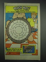 1985 Nabisco Oreo Cookies Ad - Which Way? - $18.49