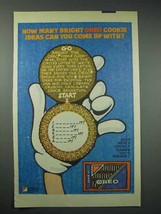 1986 Nabisco Oreo Cookies Ad - Many Bright Ideas - £14.55 GBP