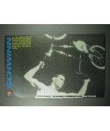 1989 Schwinn Bicycle Ad - Pro BMX, Racing, Freestyle - £14.78 GBP