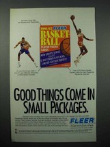1992 Fleer Basketball Card Ad: Wilkins, Dikembe Mutombo - £14.54 GBP