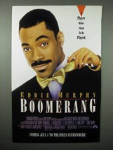 1992 Boomerang Movie Ad - Eddie Murphy - A Player - £13.89 GBP