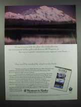 1989 Holland America Line Cruise Ad - Westours Alaska - £14.78 GBP