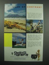 1956 South Africa Tourism Ad - Contrast - £14.87 GBP