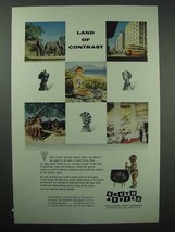1955 South Africa Tourism Ad - Contrast - $18.49