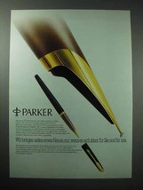 1979 German Parker Pen Ad - NICE - £14.78 GBP