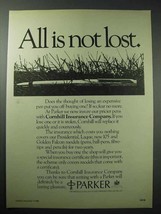 1980 Parker Pen Ad - All Is Not Lost - £14.78 GBP