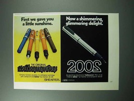 1975 Sheaffer No Nonsense Pen Ad - Little Sunshine - £14.50 GBP