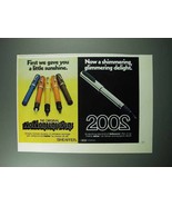 1975 Sheaffer No Nonsense Pen Ad - Little Sunshine - £14.78 GBP