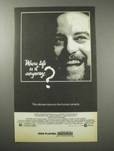 1981 Whose Life is it Anyway Movie Ad - Dreyfuss - £14.48 GBP