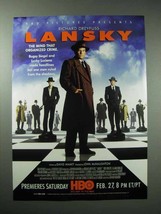 1999 HBO Lansky Movie Ad - Richard Dreyfuss - £14.61 GBP