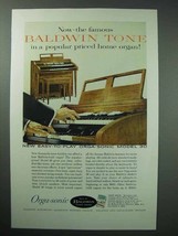 1959 Baldwin Model 30 Organ Ad - The Famous Tone - £14.49 GBP