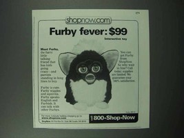 1998 Furby Toy Ad - Furby Fever - £14.78 GBP