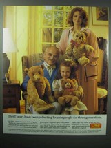 1987 Steiff Stuffed Animal Teddy Bear Ad - Lovable - £14.74 GBP