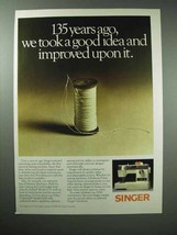 1986 Singer Sewing Machine Ad - Improved Upon It - £14.76 GBP