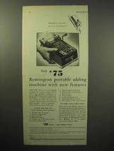 1933 Remington Portable Adding Machine Ad, Features - £14.60 GBP