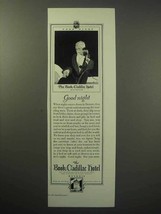 1930 Book-Cadillac Hotel Ad - $18.49