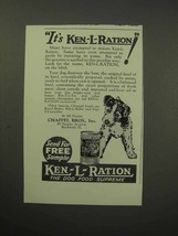 1930 Ken-L-Ration Dog Food Ad - £14.55 GBP