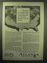 1929 Atlanta Chamber of Commerce Ad - Industry Serve - £14.57 GBP