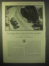 1929 AT&amp;T Telephone Ad - There Ahead of the Trouble - £14.48 GBP