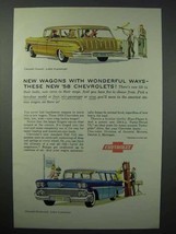1958 Chevrolet Nomad, Brookwood Station Wagon Ad - $18.49